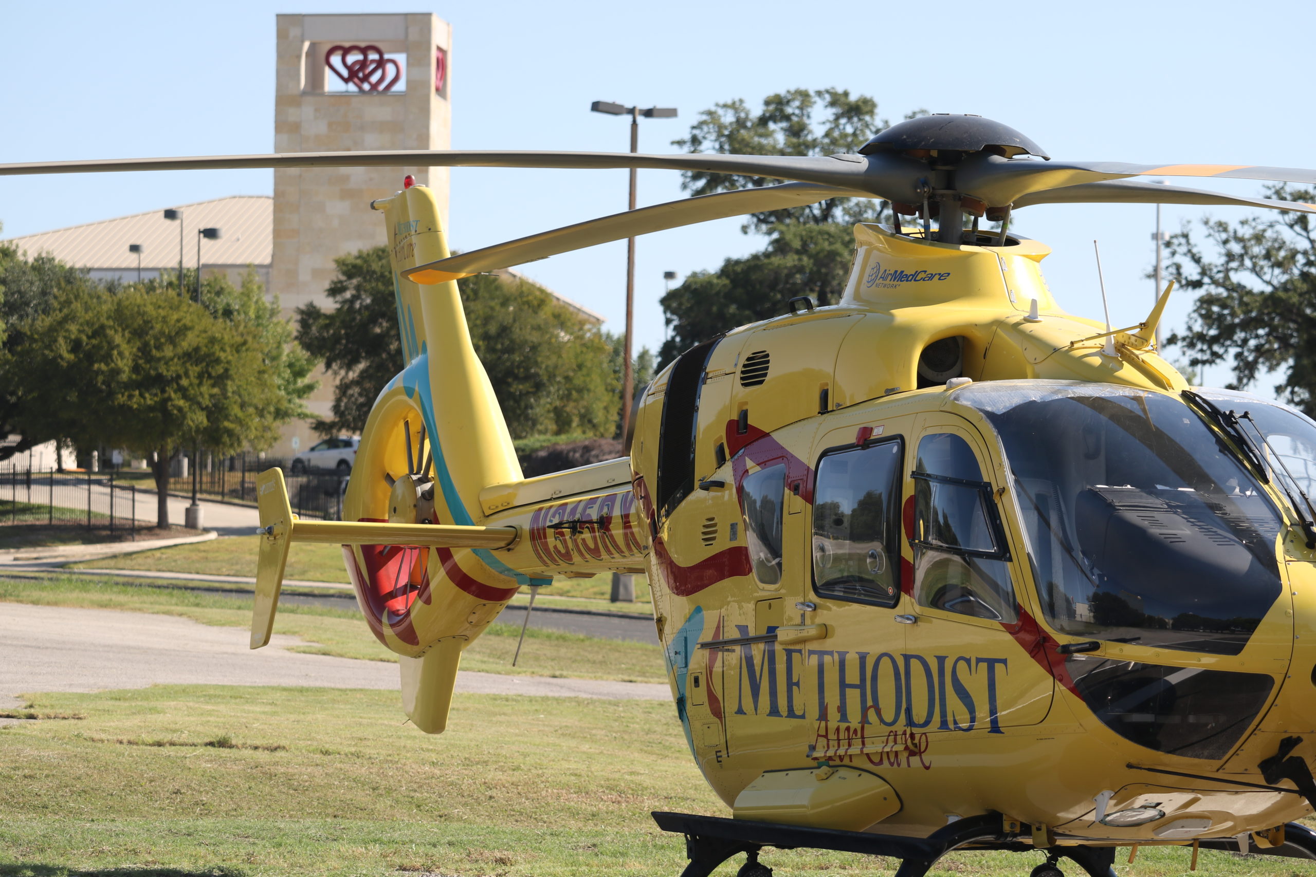 South Texas Blood & Tissue Center opens helicopter landing pad