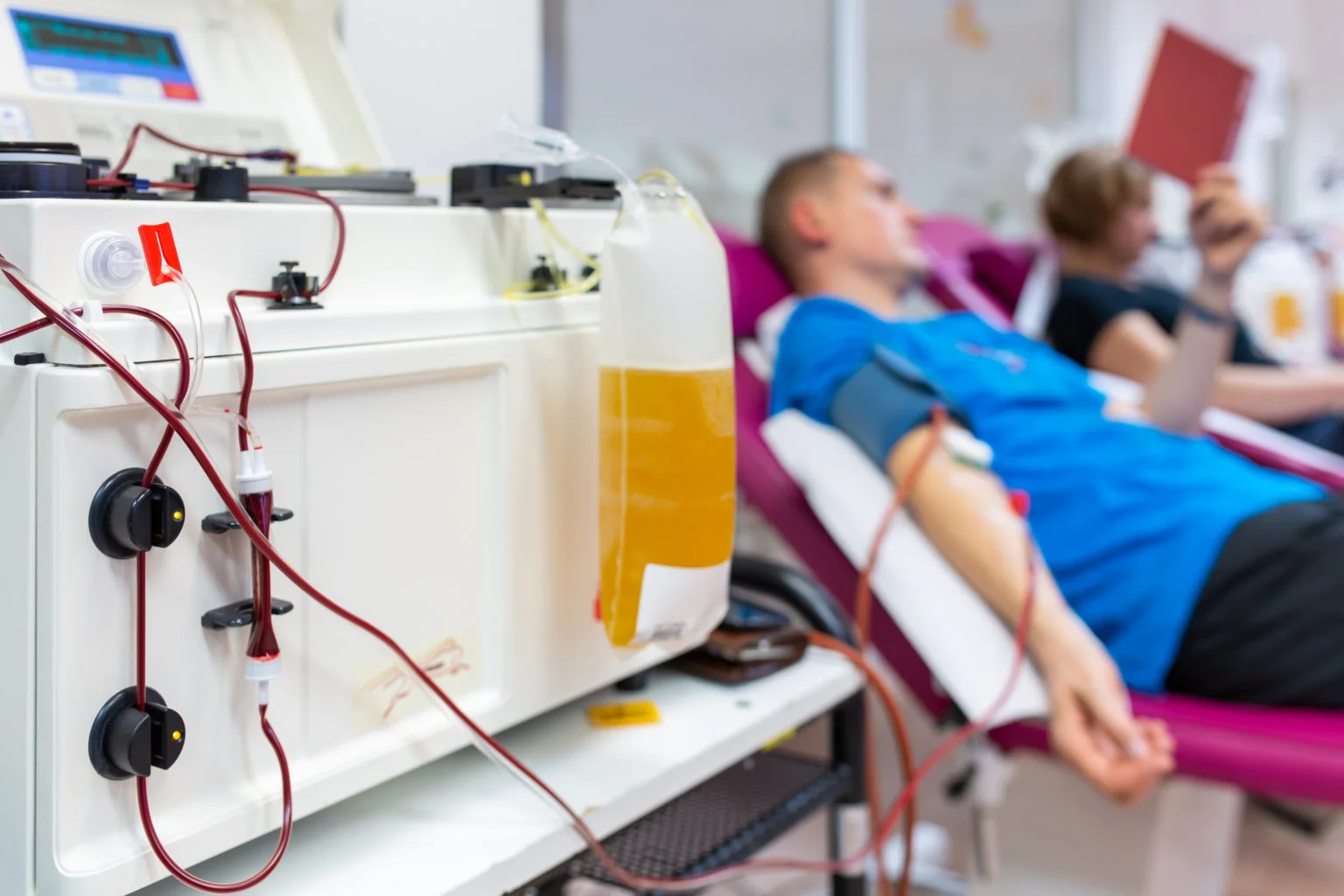 Blood donation vs. plasma donation