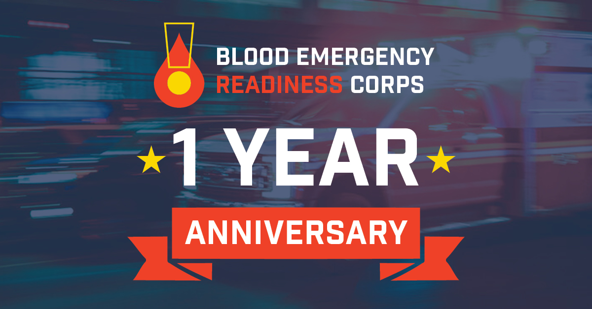 South Texas Blood & Tissue Marks One-Year Anniversary of Blood Emergency Readiness Corps