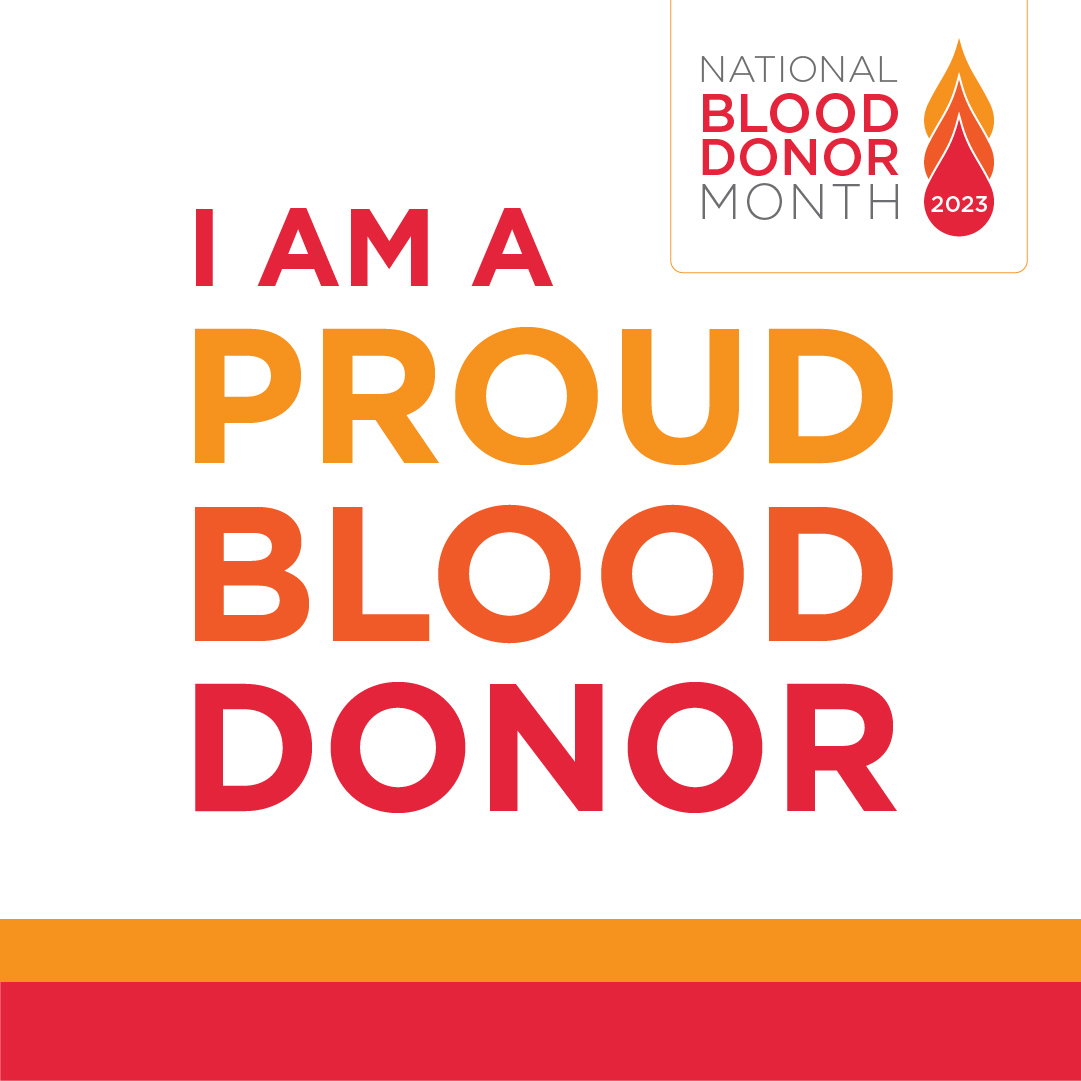 National Blood Donor Month celebrates saving lives