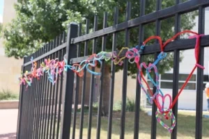 Hearts on the DP fence