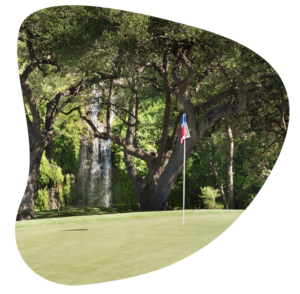 A golf hold at Canyon Springs Golf Club.