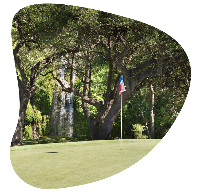 A golf hold at Canyon Springs Golf Club.