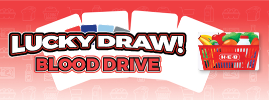 South Texas Blood and Tissue Lucky Draw Banner Small