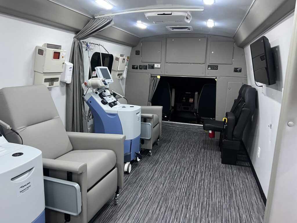 The Mobile Leukapheresis Center can bring cell collection to patients and donors in South Texas.