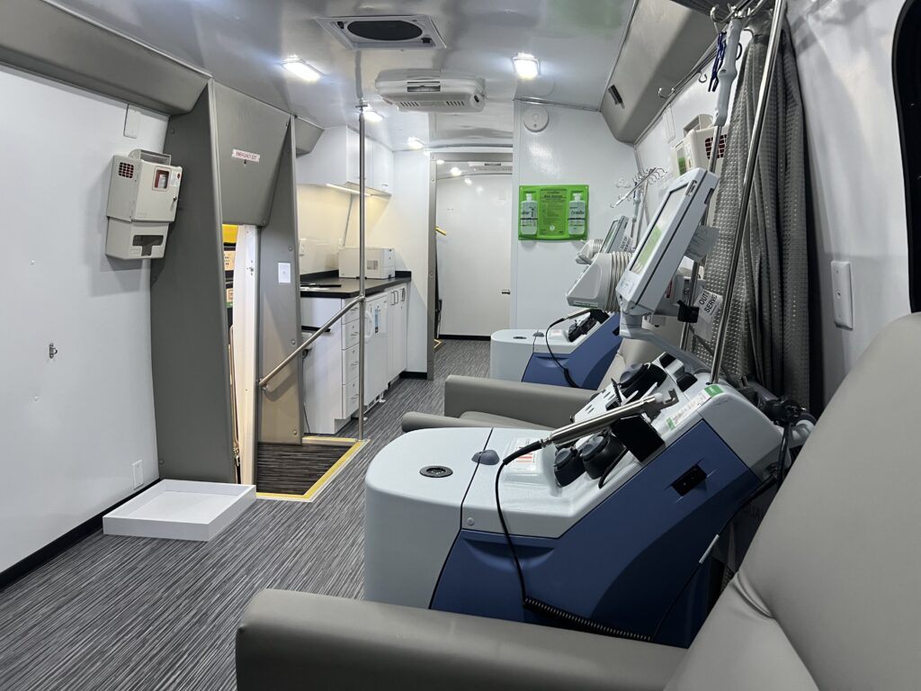 The Mobile Leukapheresis Center can bring cell collection to patients and donors in South Texas.
