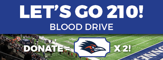 South Texas Blood & Tissue UTSA 210 community blood drive near me