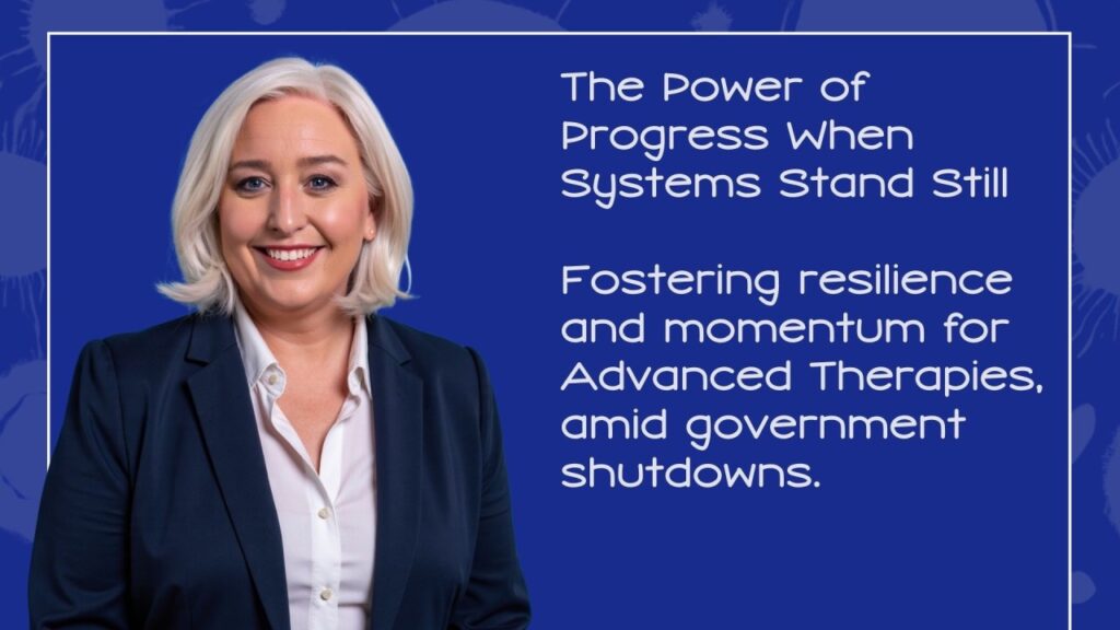 Adrienne Mendoza Blueprint for breakthroughs and Resilience in the Cell and Gene Therapy industry