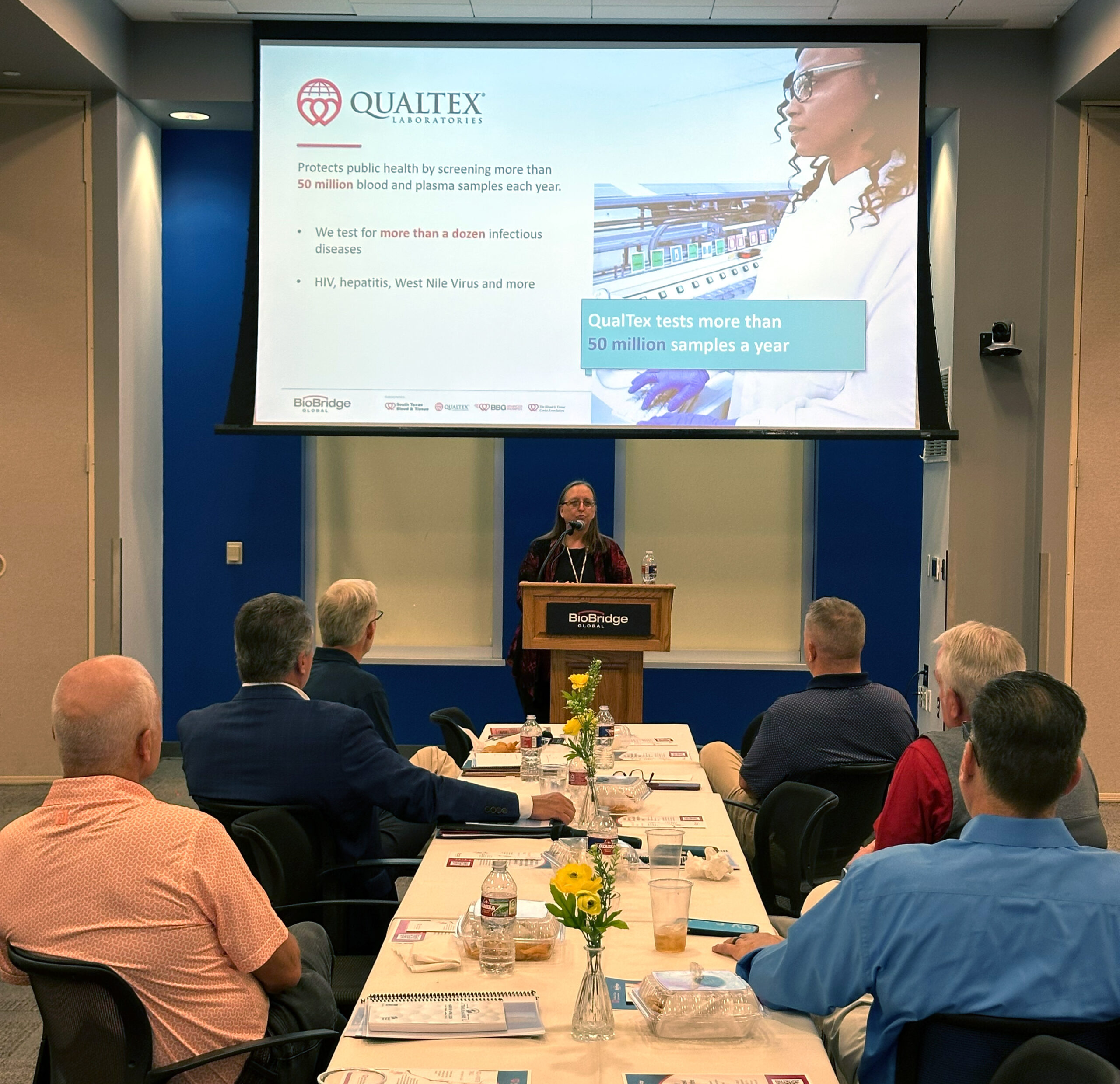 Dr. Rachel Beddard speaks to the VTO Trailblazers.