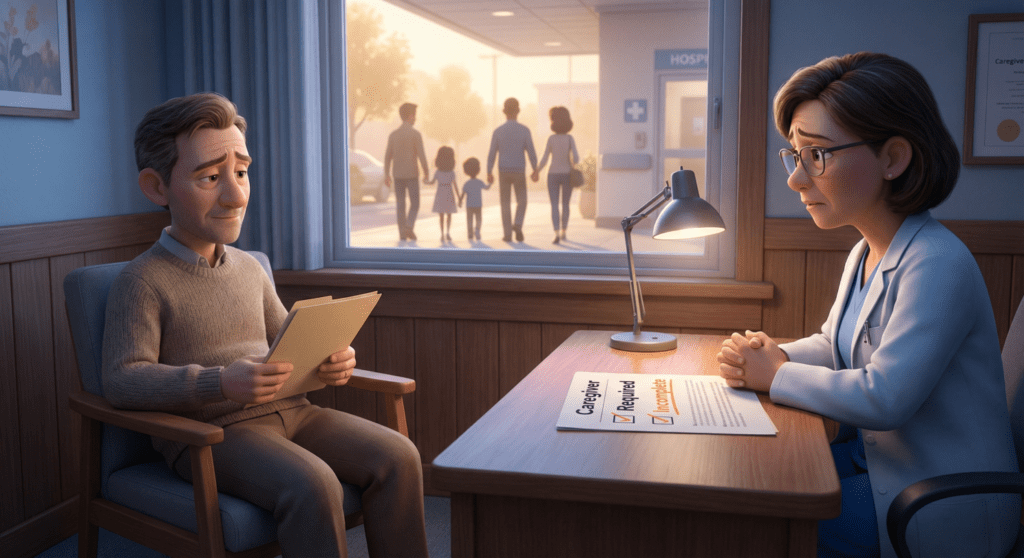 Some patients will not be able to secure a required caregiver