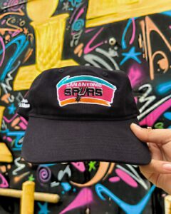 San Antonio Spurs blood donation Fiesta playoff cap held by donor