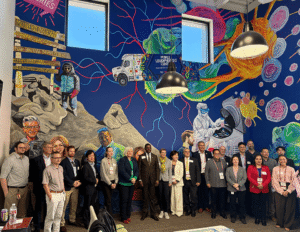 Global ambassadors and consular representatives tour BioBridge Global Advanced Therapies during a visit showcasing biomedical innovation in San Antonio.