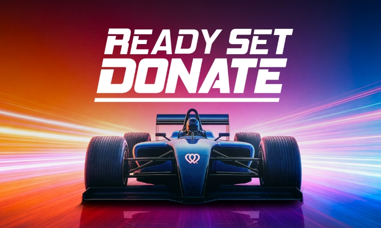 READY, SET, DONATE
